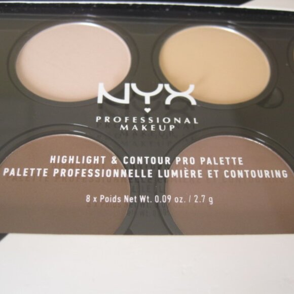 NEW NYX Highlight & Contour Pro Palette Powders Sealed Refillable - Picture 4 of 7